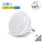 Nachtlampje rond warmwit | dagnachtsensor | 3000K/4000K/6500, Huis en Inrichting, Lampen | Overige, Verzenden, Nieuw