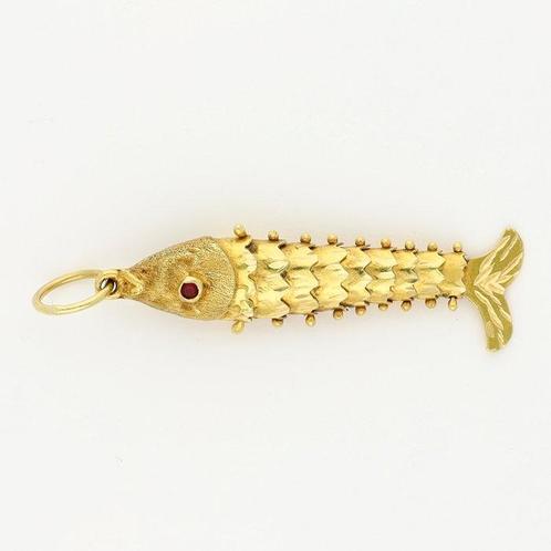 Hanger - 18 karaat Geel goud, Sieraden, Tassen en Uiterlijk, Antieke sieraden