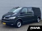 Volkswagen Transporter 2.0 TDI 110PK L2H1 Airco Sensoren Nav, Volkswagen, Zwart, Nieuw, Lease