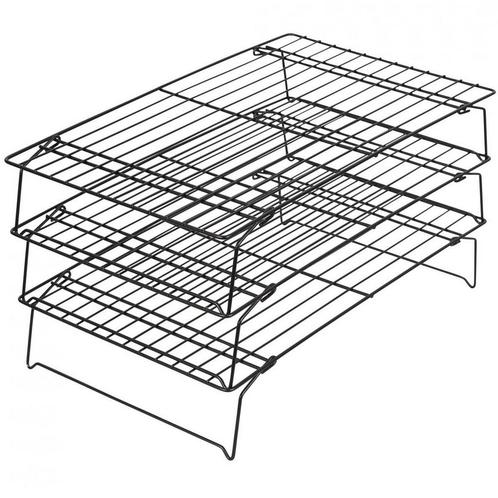 Wilton Koel / Druip Rek 3 etages 40,3x25,1cm, Hobby en Vrije tijd, Taarten en Cupcakes maken, Nieuw, Verzenden