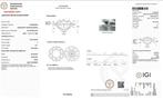 Zonder Minimumprijs - Ring - 18 karaat Witgoud - 5.00ct. tw., Nieuw
