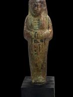 Oud-Egyptisch Faience Shabti - 13.7 cm