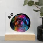 3D Led Lamp - Shih tzu 1 Color -  cm, Verzenden, Nieuw