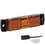 LED markeringslicht amber  | 12-24v | 1,5mm² connector, Verzenden, Nieuw