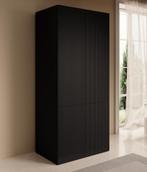 Kledingkast 90cm zwart scharnierdeuren - Garderobekast, 50 tot 100 cm, Nieuw, Modern, 150 tot 200 cm