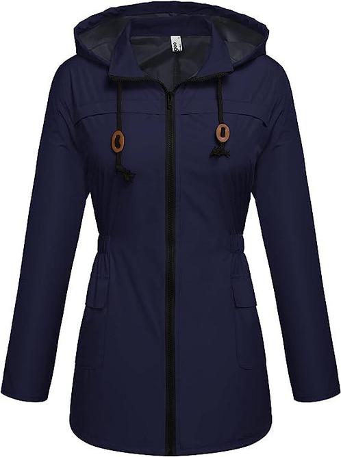 Stijlvolle Dames Regenjas - Ademend & Verstelbaar, Kleding | Heren, Jassen | Zomer, Blauw, Nieuw, Verzenden