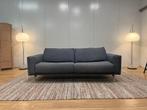 Leolux Bellice 3-Zits Bank Wol Grijsblauw, Driepersoons, 75 tot 100 cm, Ophalen of Verzenden, Zo goed als nieuw