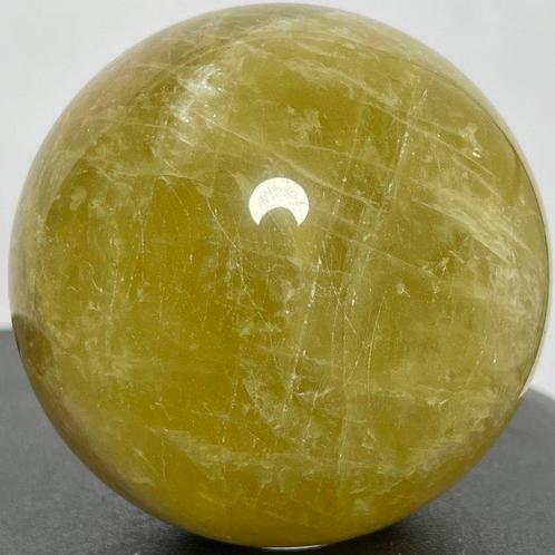 Good Quality Large Citrine crystal sphere Kristal - Hoogte:, Verzamelen, Mineralen en Fossielen