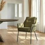 Leren eetkamerstoel Mix, Huis en Inrichting, Stoelen, Ophalen of Verzenden, Nieuw, Leer, Bohemian, Industrieel, Modern, Scandinavisch
