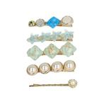 Duckklemmen Set Cirkel Vierkant Ster Fantasie 6cm Blauw, Sieraden, Tassen en Uiterlijk, Uiterlijk | Haarverzorging, Nieuw