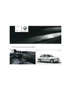 2009 BMW 3 SERIE INDIVIDUAL BROCHURE ENGELS, Boeken, Nieuw, BMW, Author