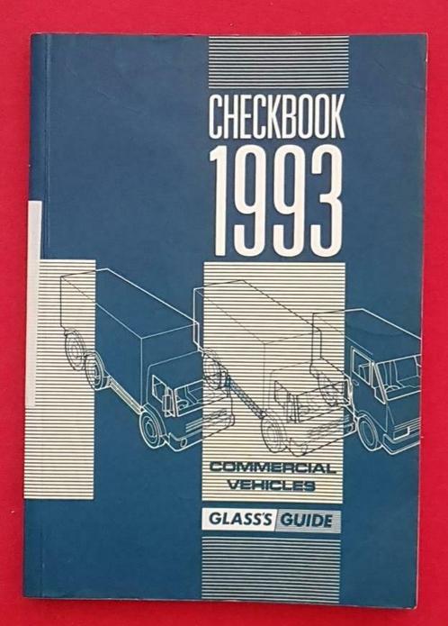 Glass’s Commercial Vehicles Check Book 1993, trucks, Boeken, Vervoer en Transport, Vrachtwagen, Gelezen, Verzenden