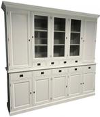 Buffetkast wit - grijs Lelystad 265 x 235cm, Huis en Inrichting, Kasten | Buffetkasten, Ophalen of Verzenden, Nieuw