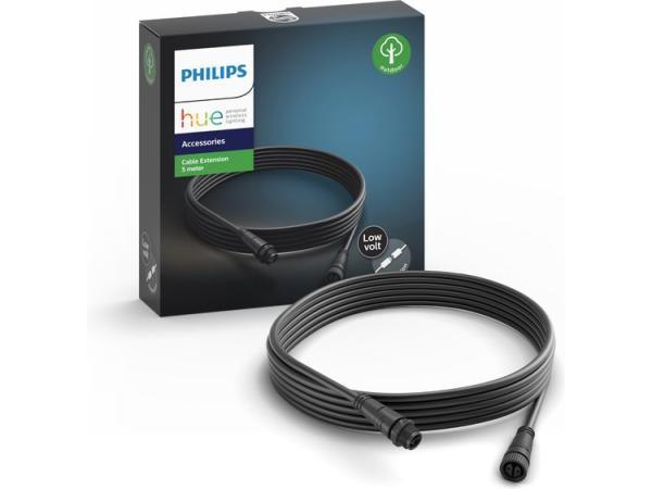 Veiling - Philips Hue outdoor verlengkabel voor buiten 5 met, Tuin en Terras, Buitenverlichting