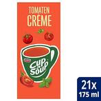 Cup-a-soup unox tomaten creme 175ml | Doos a 21 zak | 4 stuk, Ophalen of Verzenden