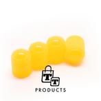 TT-products ventieldoppen kunststof geel 4 stuks, Nieuw, Ophalen of Verzenden