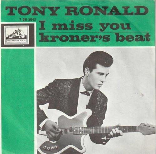 Tony Ronald - I Miss You + Kroners Beat (Vinylsingle), Cd's en Dvd's, Vinyl Singles, Verzenden
