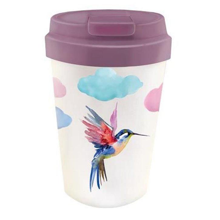 PLA/plant bioloco beker to go 350ml - Kolibrie NIEUW, Huis en Inrichting, Keuken | Servies, Nieuw, Ophalen of Verzenden