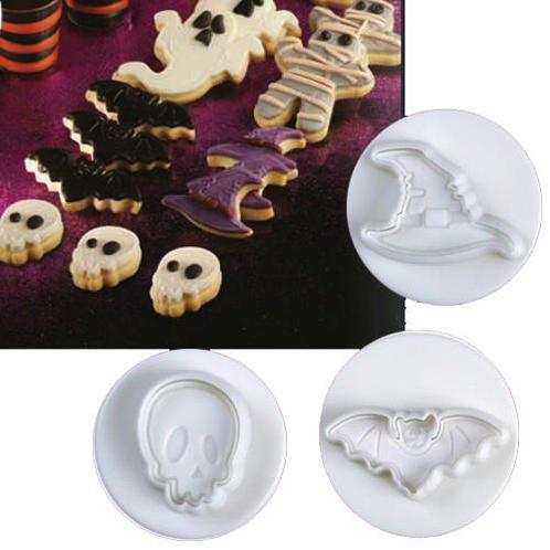 Pavoni Plunger Cutter klein Halloween set/3, Hobby en Vrije tijd, Taarten en Cupcakes maken, Nieuw, Verzenden