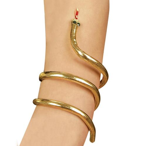 Slang Armband Goud, Hobby en Vrije tijd, Feestartikelen, Nieuw, Verzenden