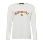 Marc Aurel • t-shirt Sunday bruin • 36, Kleding | Dames, Marc Aurel, Verzenden, Wit, Nieuw