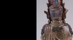 Boeddhistische objecten - Verguld brons - 1600-1650 Ming, Antiek en Kunst