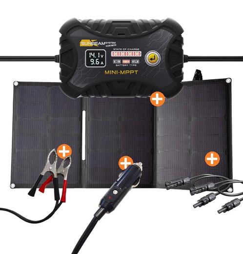 Sunbeamsystem Fold 62 Watt Set met Mini-MPPT, Watersport en Boten, Navigatiemiddelen en Scheepselektronica, Nieuw, Ophalen of Verzenden