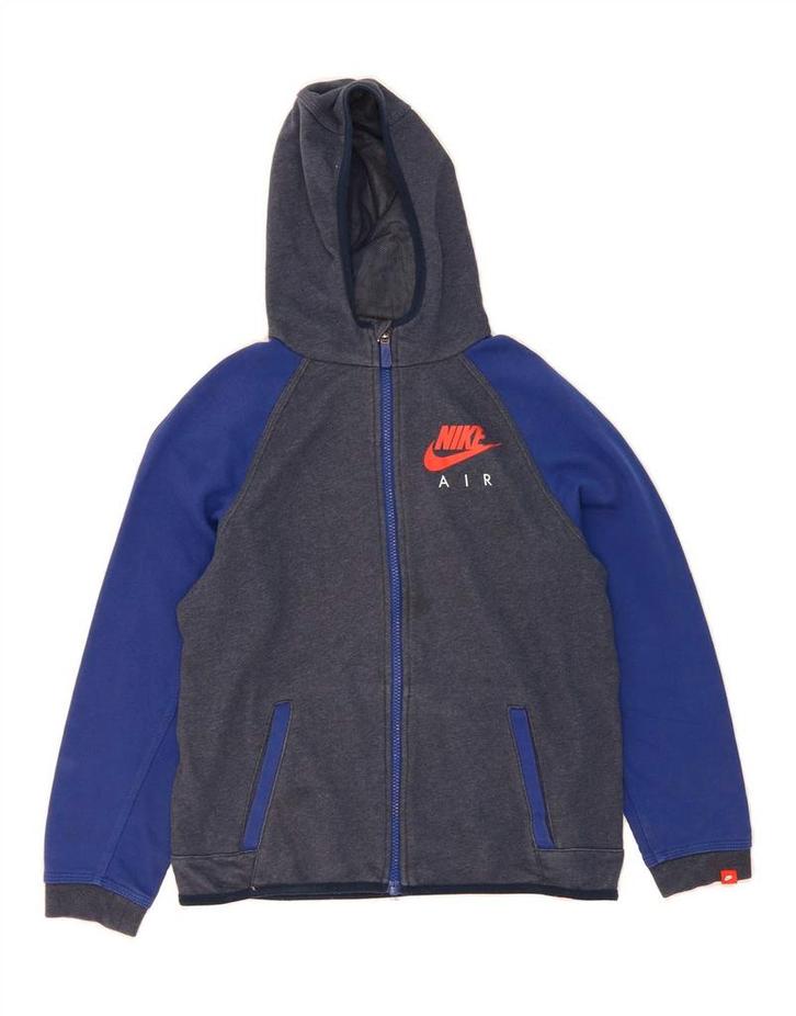NIKE Boys Air Zip Hoodie Sweater 12-13 Years Large  Grey, Kleding | Heren, Truien en Vesten, Verzenden