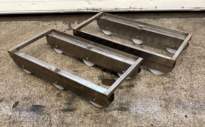 RVS Dolly, Wiel, Onderwagen, Zakelijke goederen, Kantoor en Winkelinrichting | Winkel en Inventaris