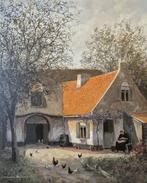 Hermann Maarten Huisman (1949) - Ländlicher Innenhof mit