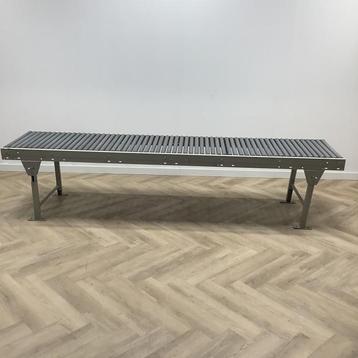 Tweedehands in hoogte verstelbare rollenbaan, 300x67 cm beschikbaar voor biedingen