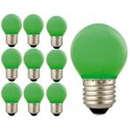 Calex LED kogellamp 240V 1W 12lm E27 Groen (E27 LED), Verzenden, Nieuw