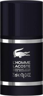 LACOSTE L'HOMME DEODORANT STICK 75 ML, Sieraden, Tassen en Uiterlijk, Uiterlijk | Lichaamsverzorging, Verzenden, Nieuw