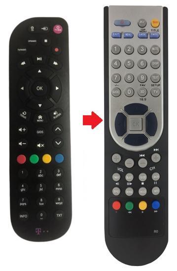 T-Mobile / Odido Amino Aria (Model 610X) afstandsbediening, Audio, Tv en Foto, Afstandsbedieningen, Verzenden