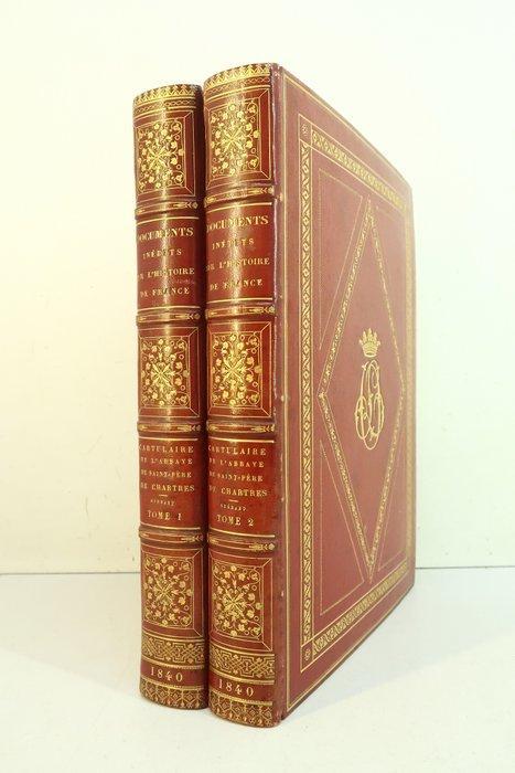 Benjamin Guérard - Cartulaire (.) abbaye de Saint-Père de, Antiek en Kunst, Antiek | Boeken en Bijbels