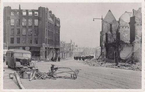 ROTTERDAM - na bombardement, Verzamelen, Ansichtkaarten | Nederland, Verzenden