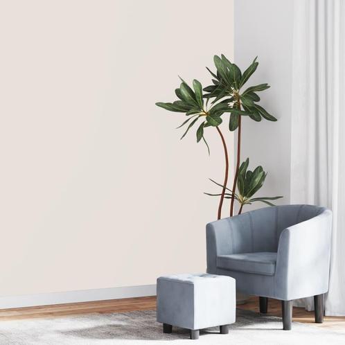 vidaXL Vliesbehang 3D effen 10x0,53 m crèmekleurig, Huis en Inrichting, Stoffering | Behang, Verzenden