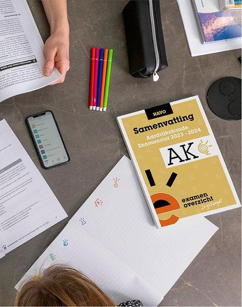 ExamenOverzicht - Samenvatting Aardrijkskunde HAVO, Boeken, Overige Boeken, Gelezen, Verzenden