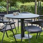 *WOONWINKEL* Brafab Peace Ronde Tuintafel Aluminium Antracie, Verzenden, Nieuw