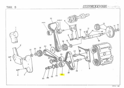 Ducati BUSHING - 45110061A Superbike, Motoren, Onderdelen | Ducati, Nieuw, Verzenden
