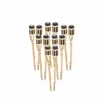 Bamboe tuinfakkels set 12 stuks 61 cm - Tuinfakkels, Tuin en Terras, Ophalen of Verzenden, Nieuw