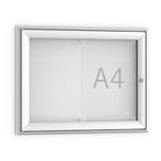Informatiekast Buiten Draaideur 2x A4 Basic, Nieuw in verpakking