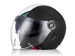 Veiling - ORIGINE Jet Open Face Scooterhelm met Dubbel Vizie, Fietsen en Brommers, Brommerhelmen, Gebruikt