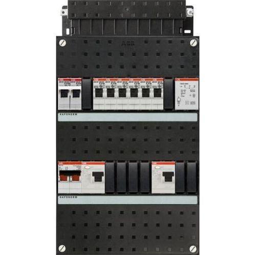 ABB groepenkast 1-fase, 6 groepen, 2 Aardlekschakelaars 2-P,, Doe-het-zelf en Verbouw, Elektra en Kabels, Nieuw, Ophalen of Verzenden