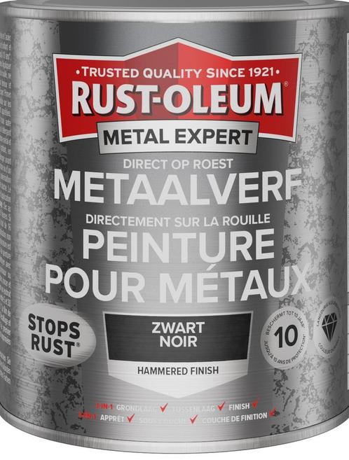 Rust oleum metal expert metaalverf direct op roest hamerslag, Doe-het-zelf en Verbouw, Verf, Beits en Lak, Nieuw, Verzenden