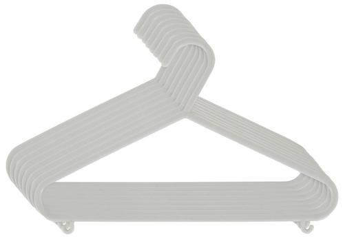 Bieco Kledinghangers Kunststof Grijs 8 Stuks 04014152, Kleding | Dames, Kledinghangers, Nieuw, Verzenden