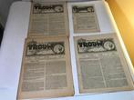 17 Illegale kranten “Trouw” Tweede Wereldoorlog. - 1943-1946, Antiek en Kunst