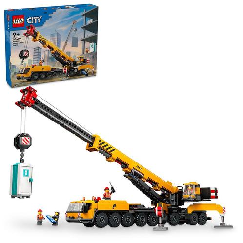 LEGO City - Yellow Mobile Construction Crane 60409, Kinderen en Baby's, Speelgoed | Duplo en Lego, Ophalen of Verzenden