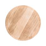 GGM Gastro | Houten pizzabord - Ø 300mm - met sapgroef |, Verzenden, Nieuw, Effen, Bord(en)