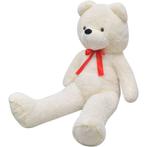 vidaXL Teddybeer 170 cm pluche wit, Verzenden, Nieuw